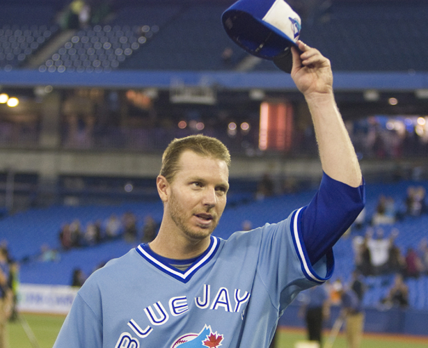 Longtime Toronto Blue Jays ace Roy Halladay was elected to the Canadian Baseball Hall of Fame in St. Marys, Ont., on Saturday. Photo Credit: Canadian Baseball Hall of Fame