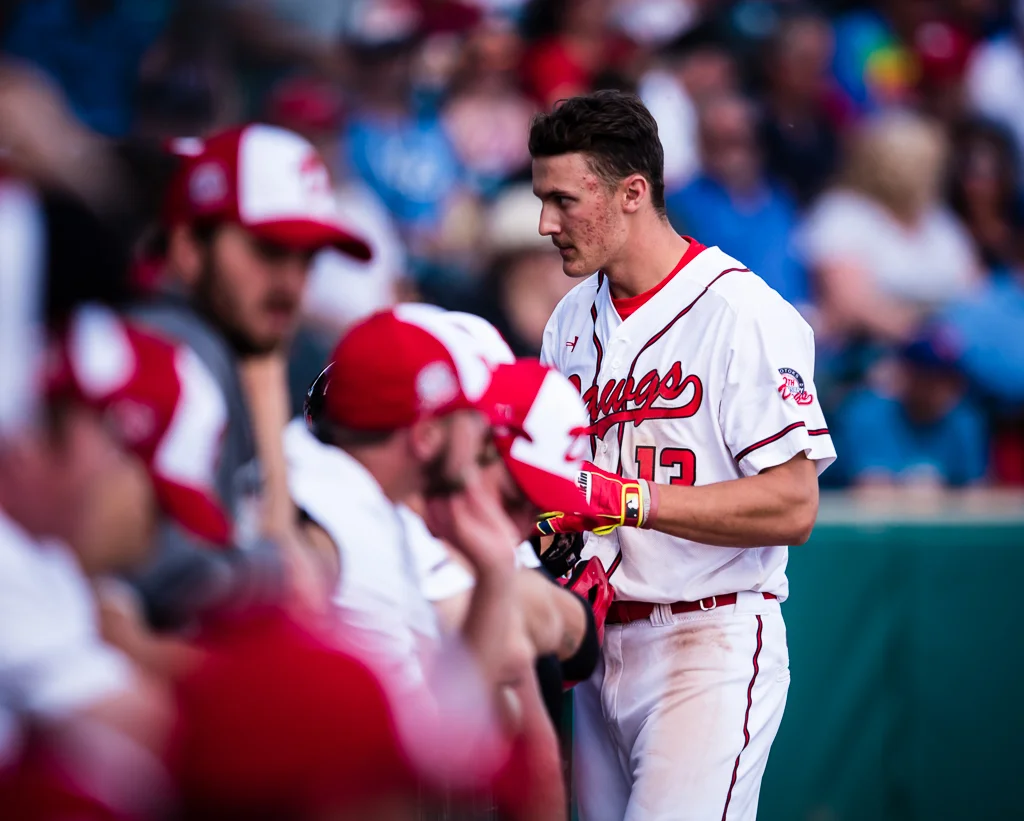 Dawgs fall in game one of doubleheader