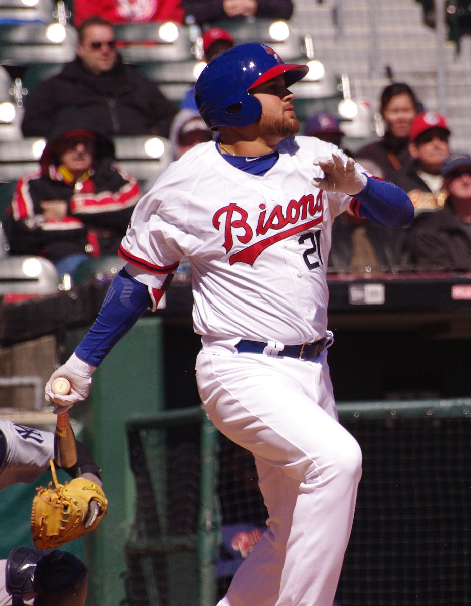 Toronto Blue Jays' top prospect Rowdy Tellez has played this season with a lot weighing on his mind. His mother, Lori, has been battling Stage 4 melanoma. Photo Credit: Jay Blue