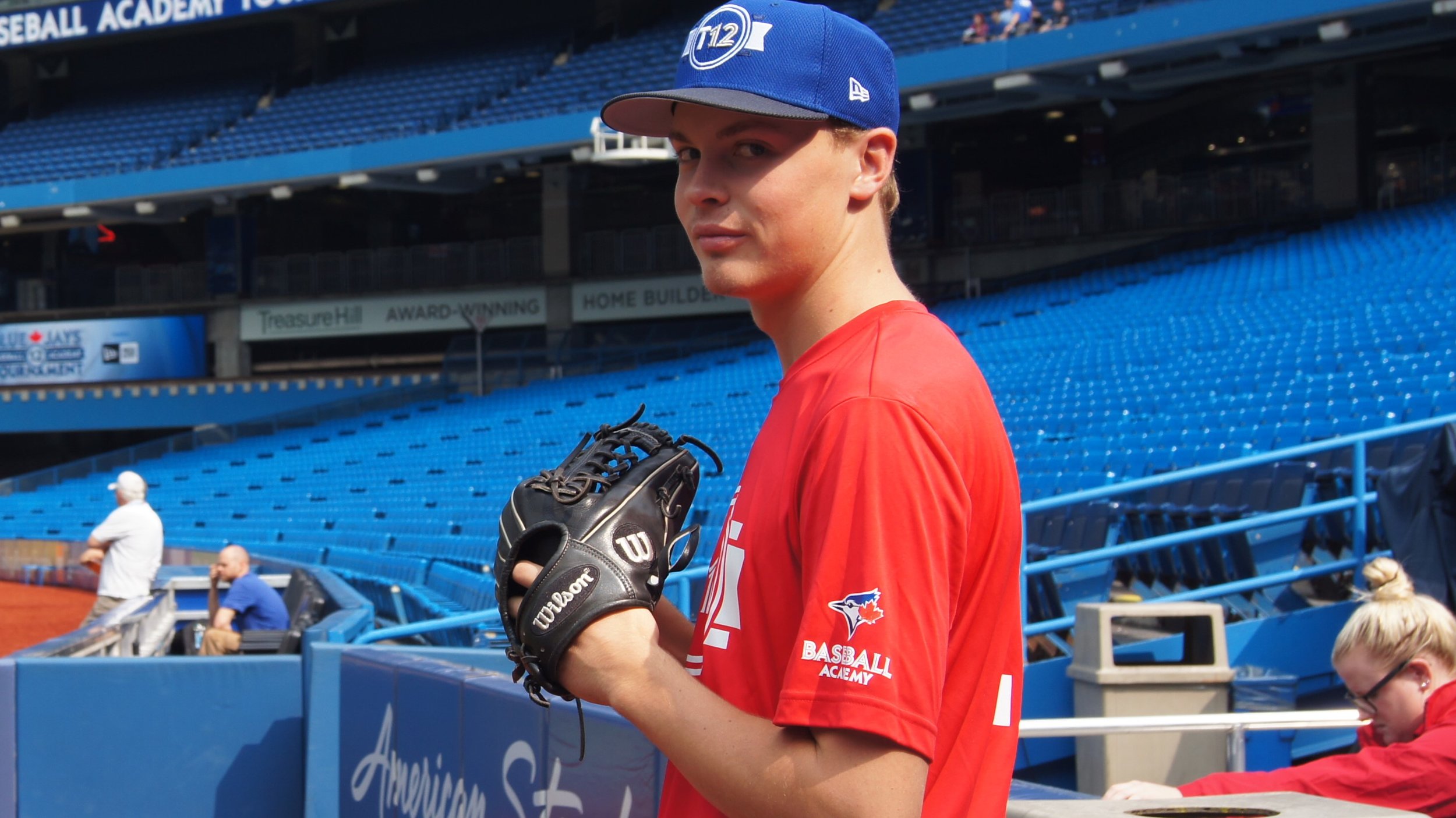 Logan hopes to catch the eye of scouts at T12 