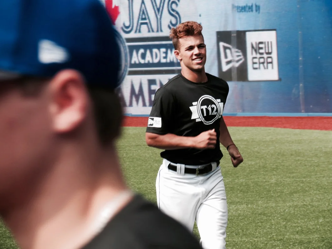 Top infield prospect Carinci incorporates pointers from Alomar 