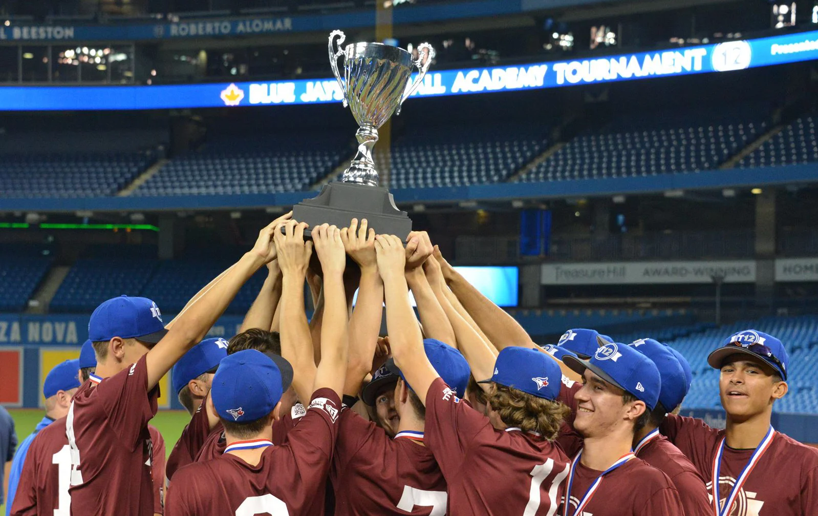 Griffin, Deans no-hit Quebec to lead Atlantic to T12 championship