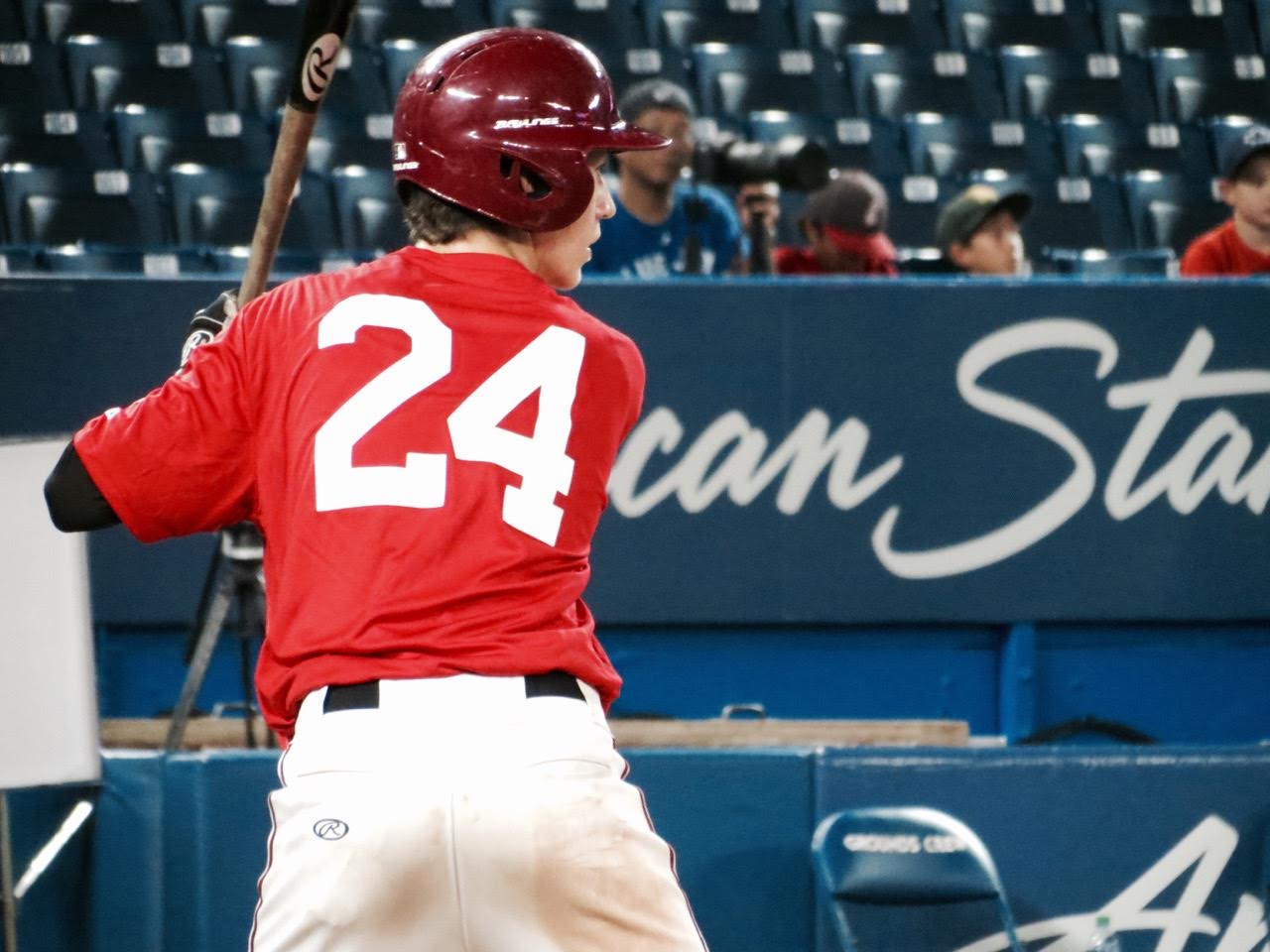 Vauxhall Jets INF Ty Penner (Lethbridge, Alta.) who walked eight times in five times.