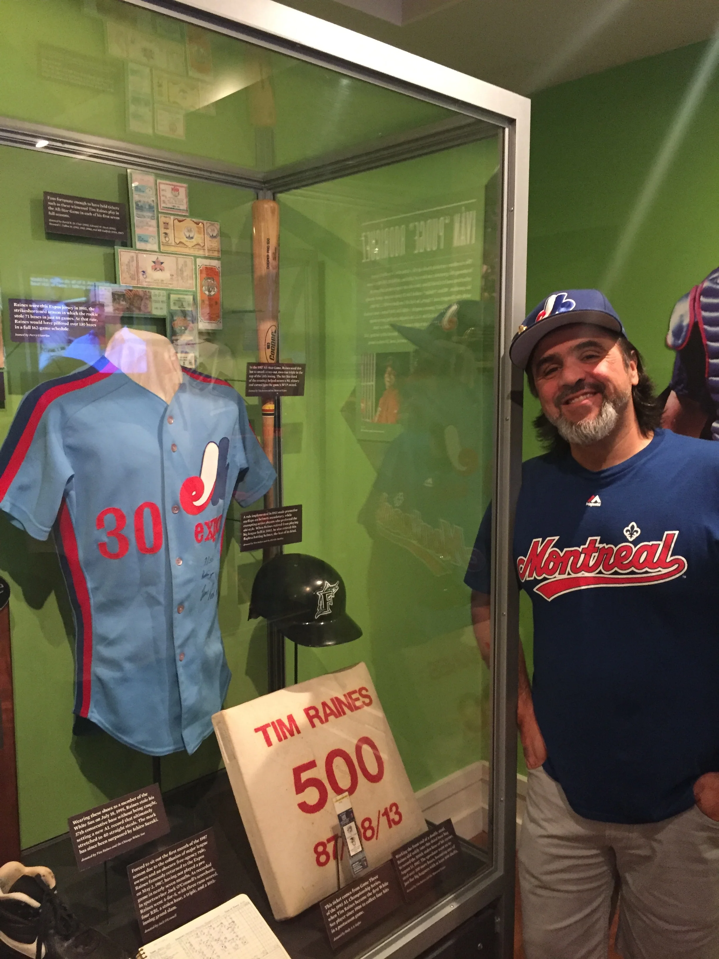 Vast Expos' memorabilia collection put together by fan and fundraiser