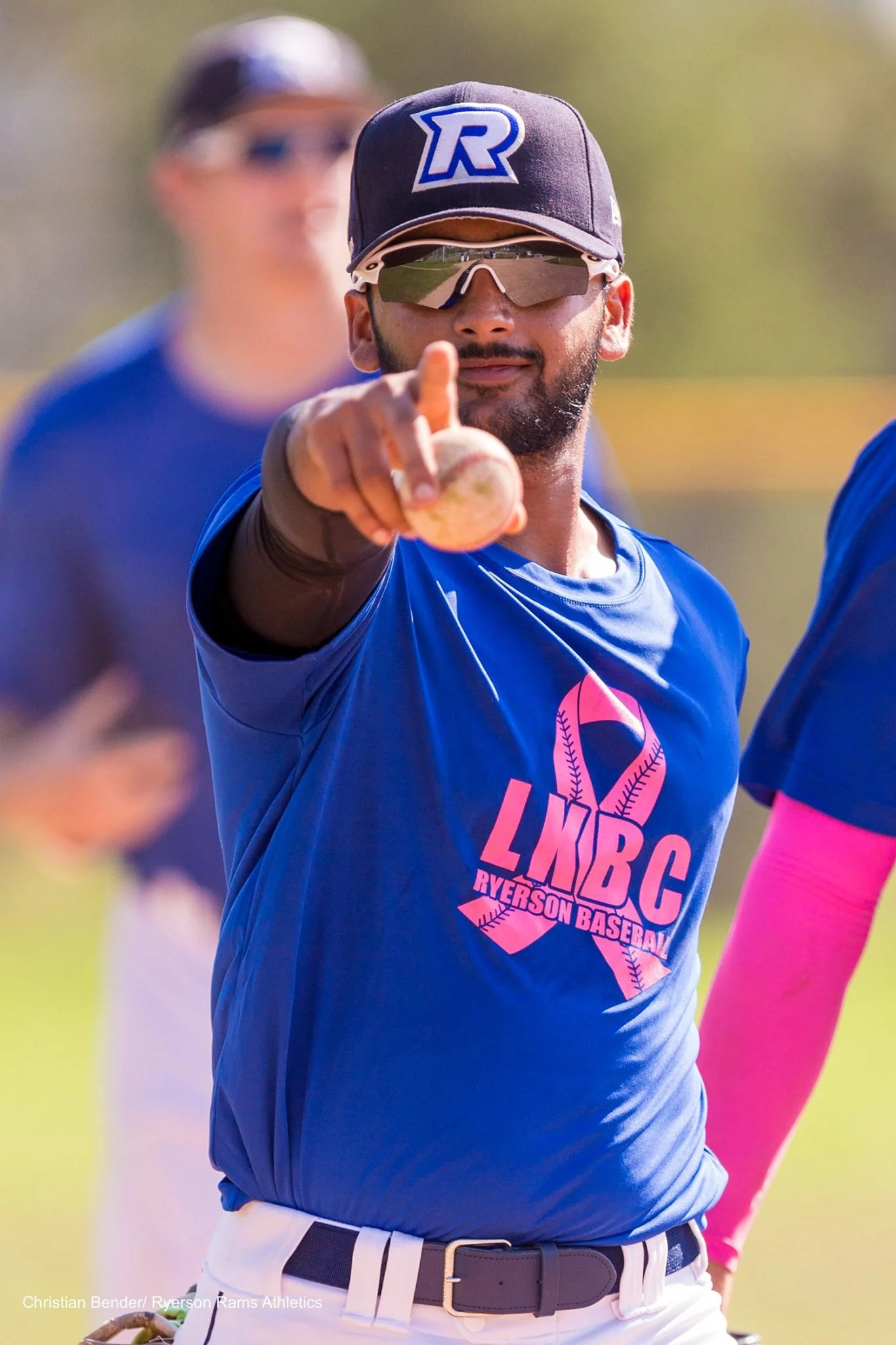 Ryerson Rams baseball team raises money for breast cancer research