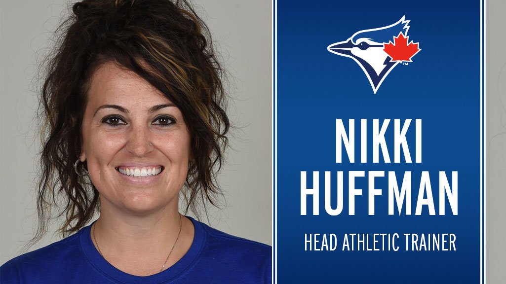 Blue Jays hire Nikki Huffman as head trainer