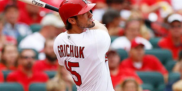 Blue Jays land Grichuk from Cards for Leone, Greene