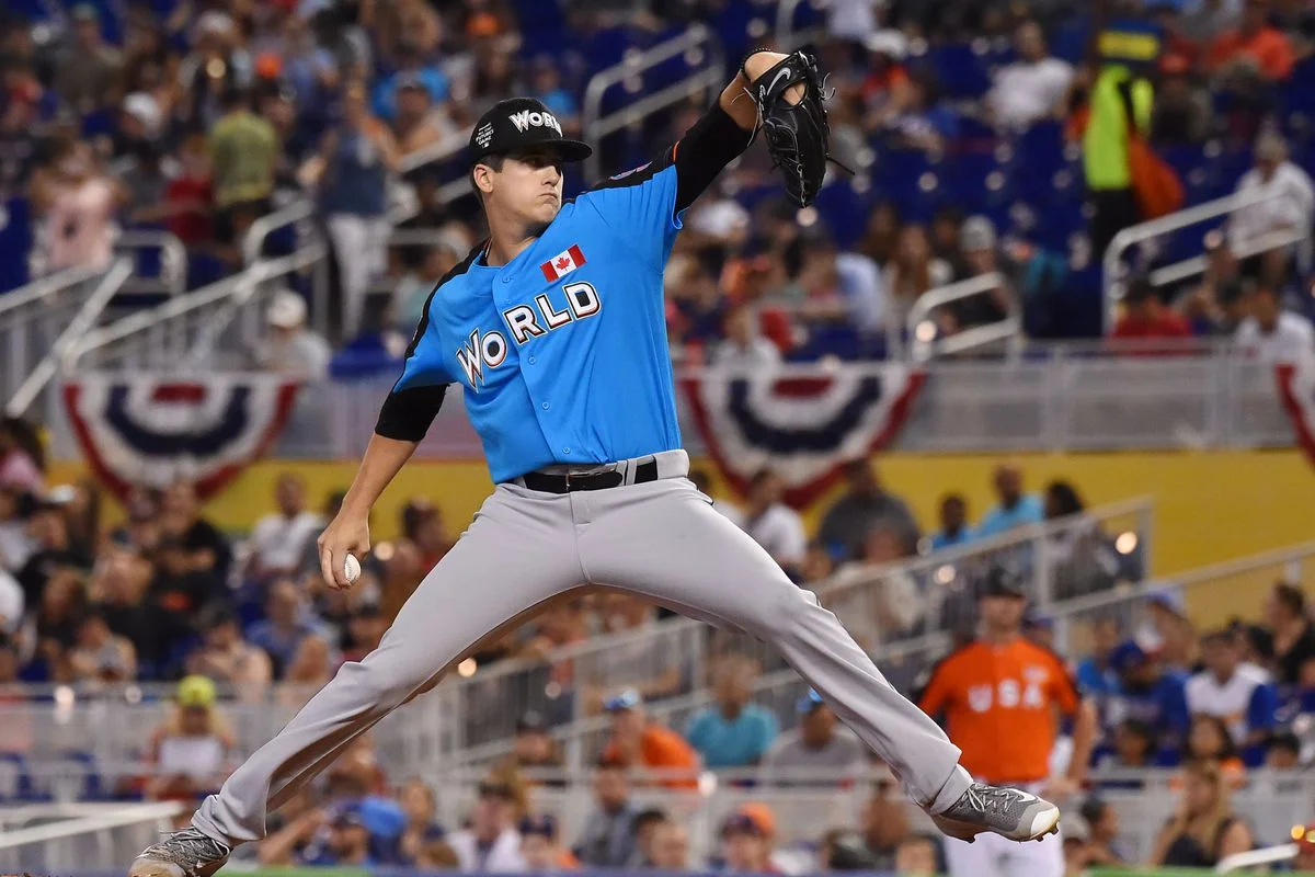 Four Canadians, three Jays prospects land on MLB Pipeline Top 100