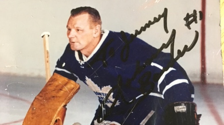 Elliott: Johnny Bower's picture hangs high amongst Leaf fans