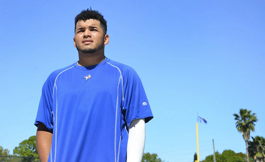 Blue Jays prospect Castillo counts on hard work to reach his dreams