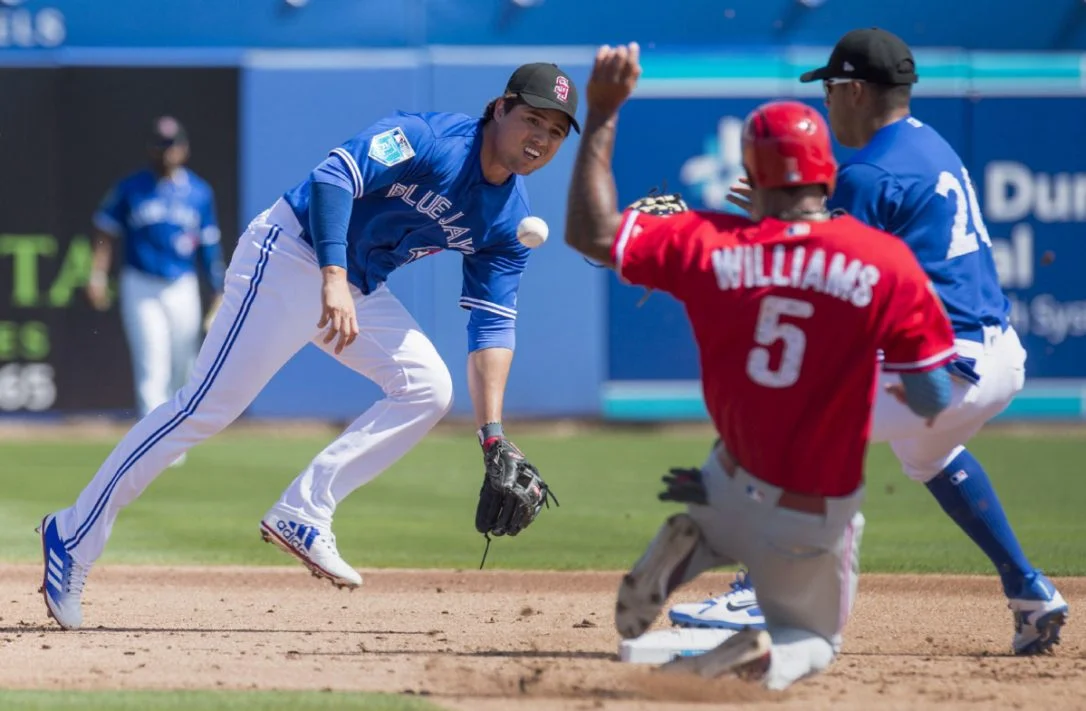 Jays have infield depth in Diaz, Solarte, Ngoepe 