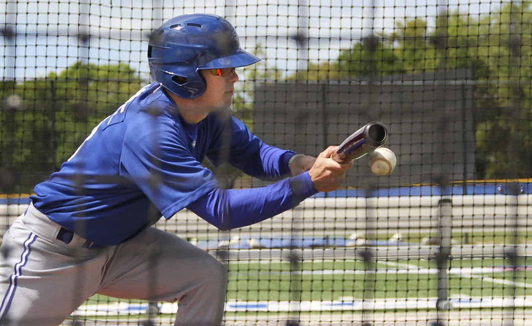 Switch-hitter Cullen Large working on mental approach at Jays' camp