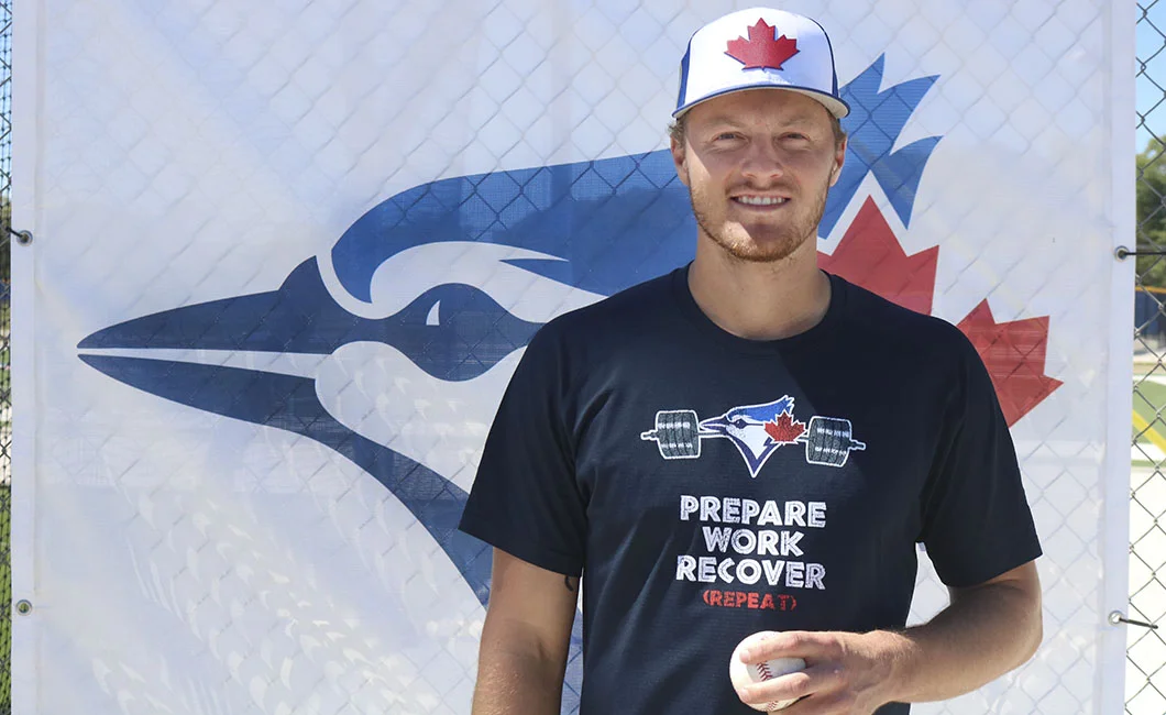 Young lefty Huffman looking to 'stand out' in Jays' system