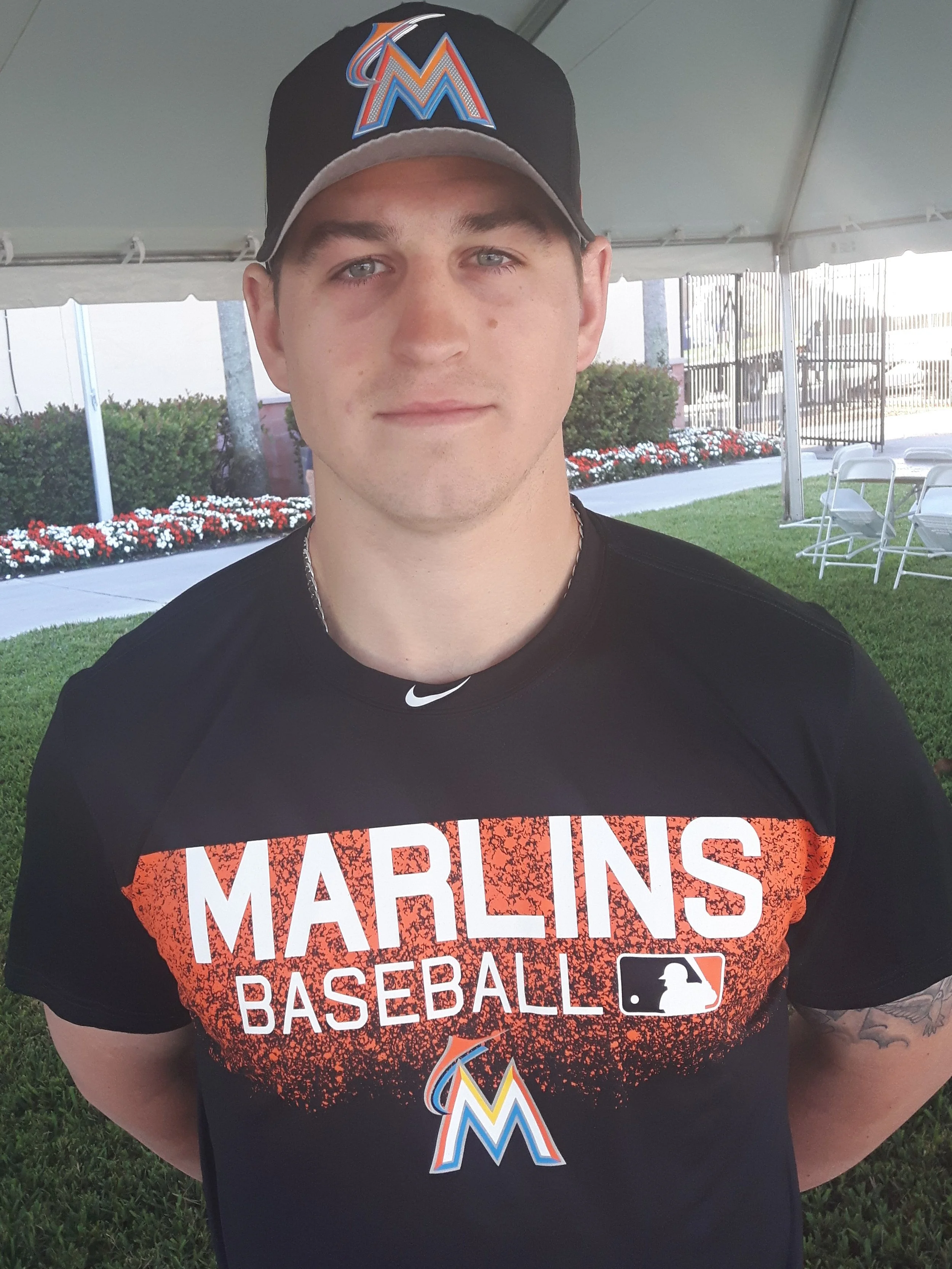 Canadian Osborne learning every day in first camp with Marlins