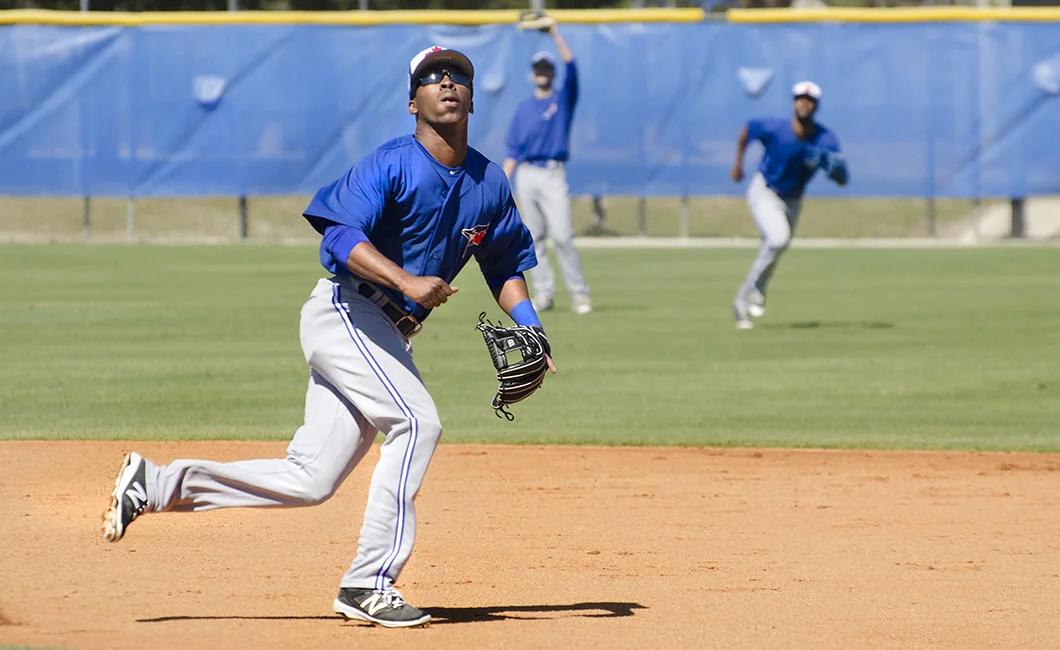 Samad Taylor happy to be in Jays' organization