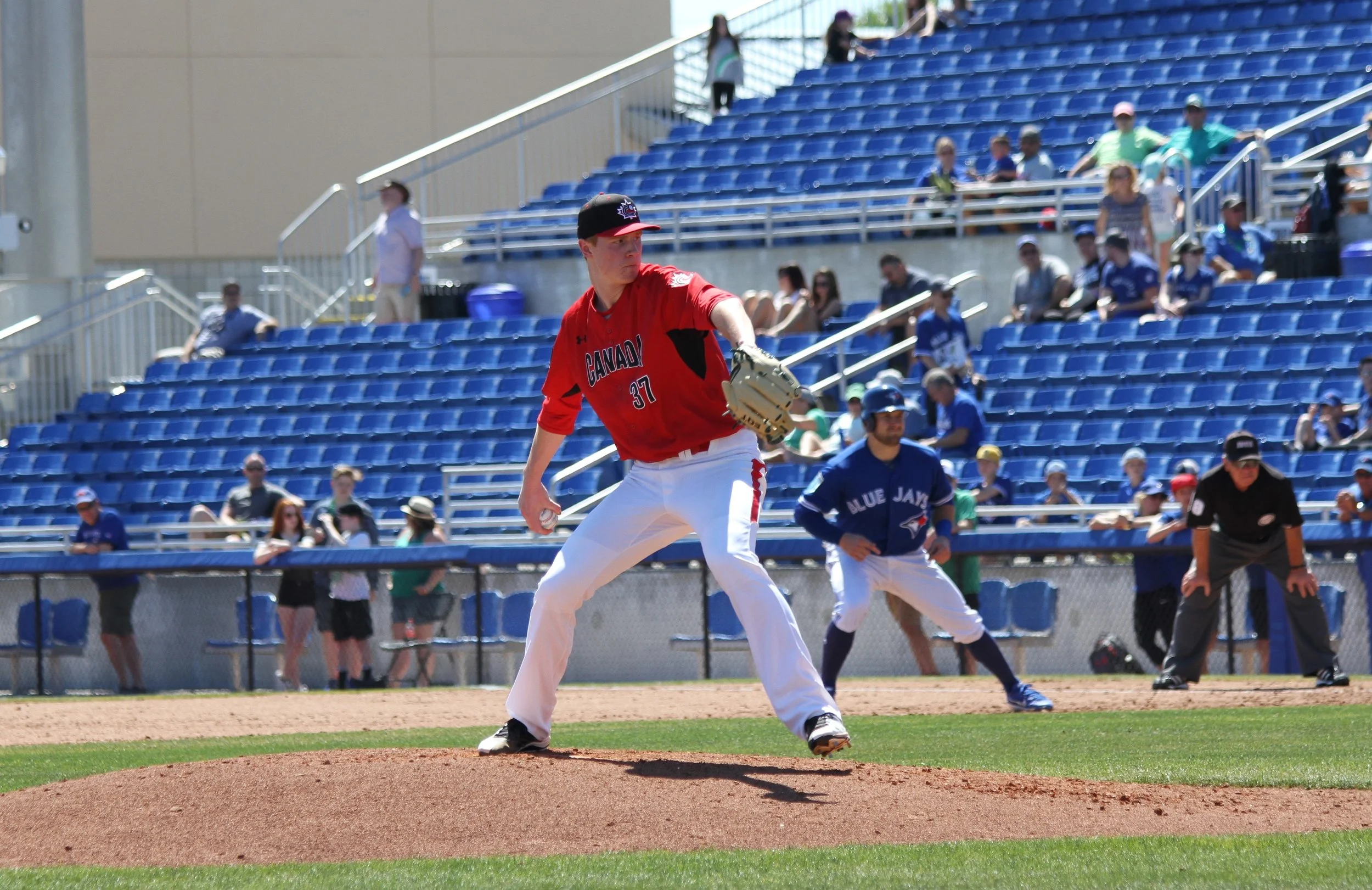 Cerantola battles command, but shows promise against Jays