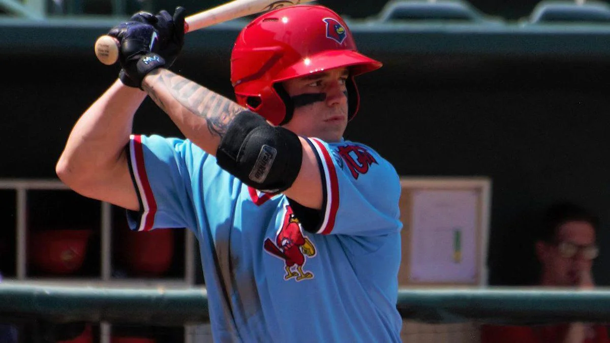 Slugger Tyler O'Neill (Maple Ridge, B.C.) is one of the St. Louis Cardinals' top prospects. Photo Credit: Memphis Redbirds