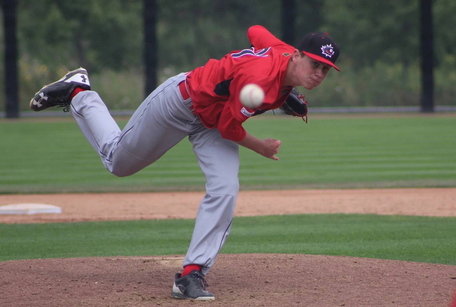 Hassall, Griffin, Bergeron, Sparks shine on mound in loss to Nationals