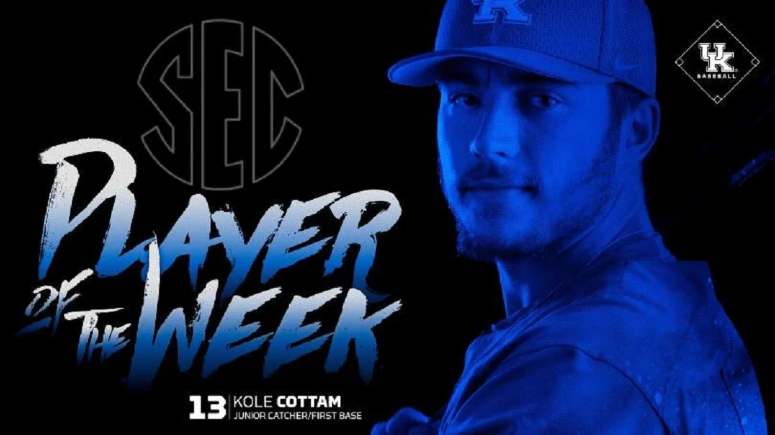 Cottam SEC Player of the Week