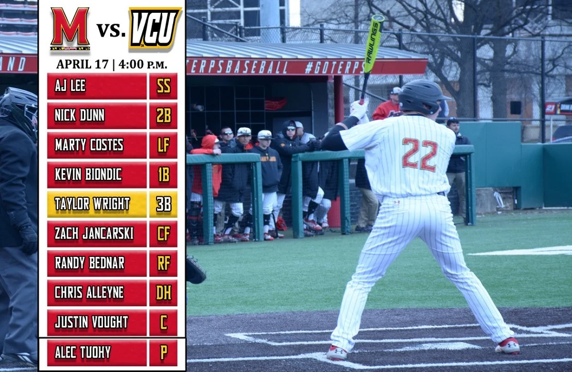 North Shore Twins grad Taylor Wright (Vancouver BC) had a four-hit week for the Maryland Terrapins. 