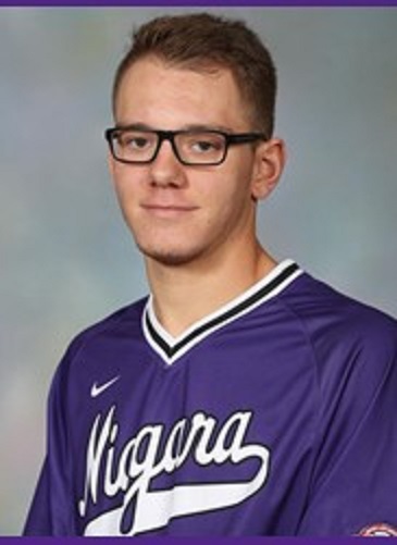 Vauxhall Academy Jets grad Ben Erwin (Spruce Grove, Alta.) pitched for the Niagara Purple Eagles in post-season play. 