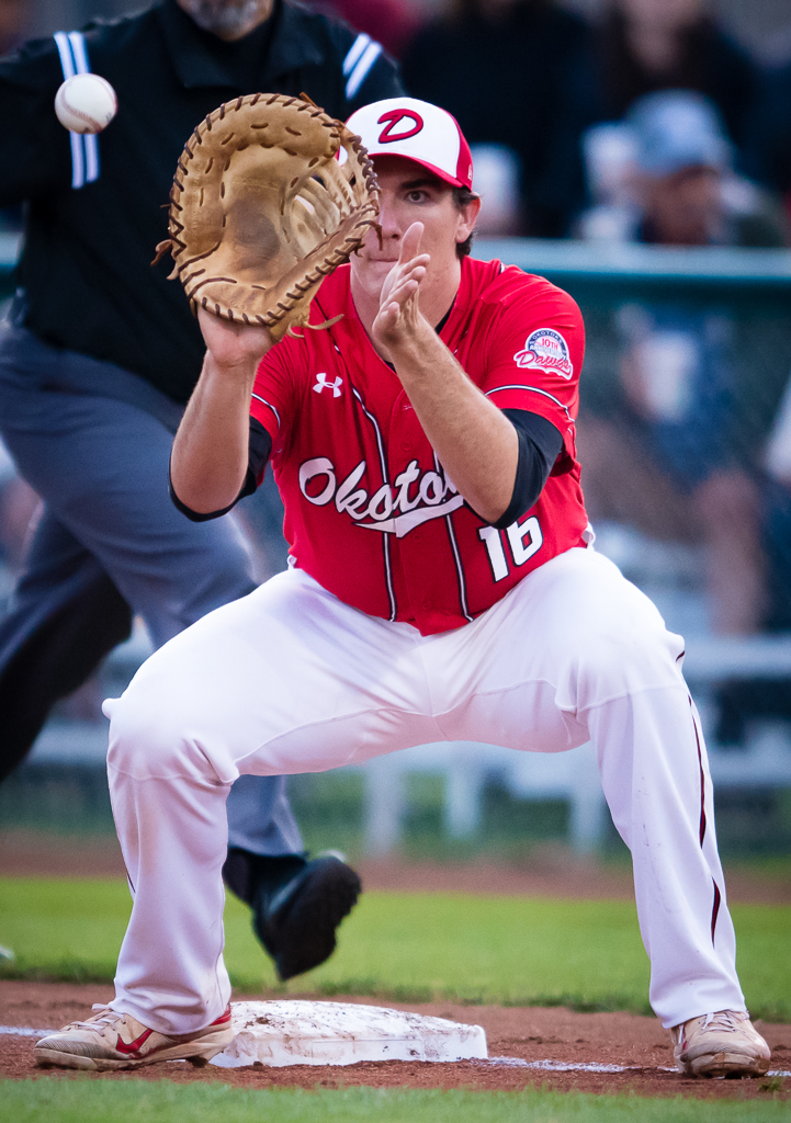 Okotoks Dawgs double duty man Kody Funderburk was chosen in the 15th round by the Minnesota Twins. 
