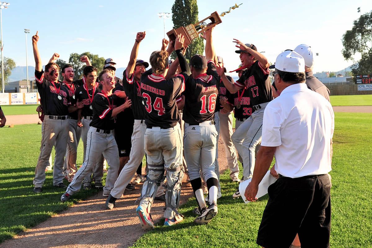 Abbotsford Cardinals win 2018 BCPBL title