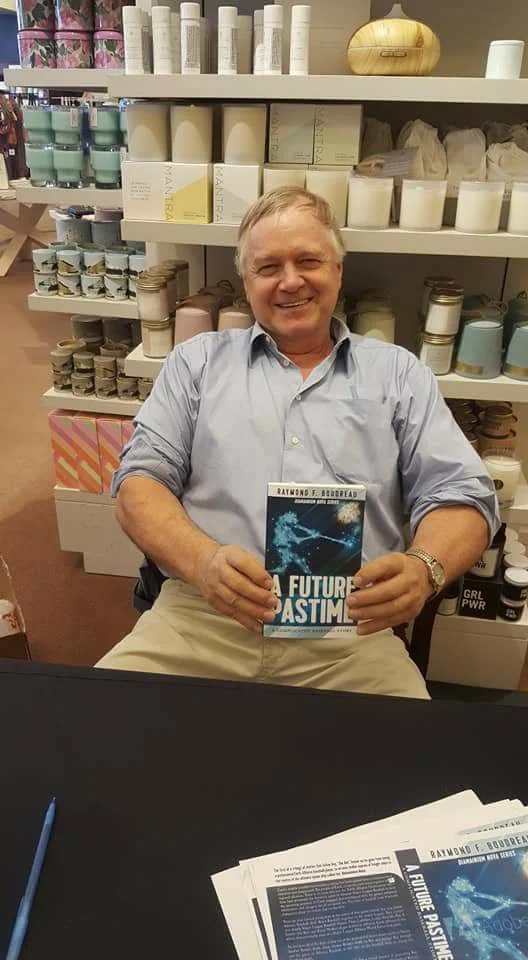 Author's novel touches on violent future of baseball 