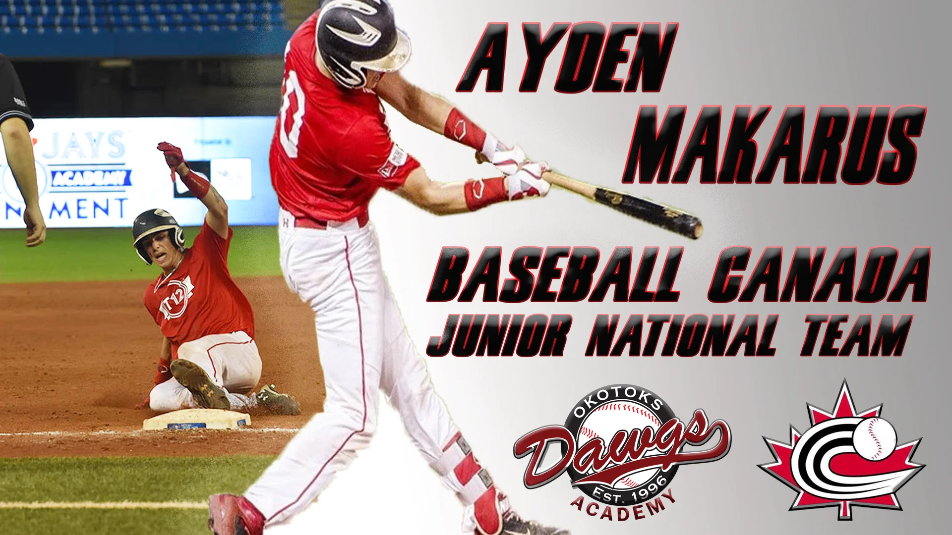 Wearing the red and white: Ayden Makarus makes his JNT debut