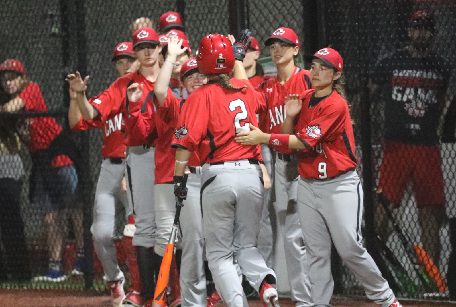 The Canadian Women’s National Team is ranked No. 2 in the world. Photo Credit: Baseball Canada
