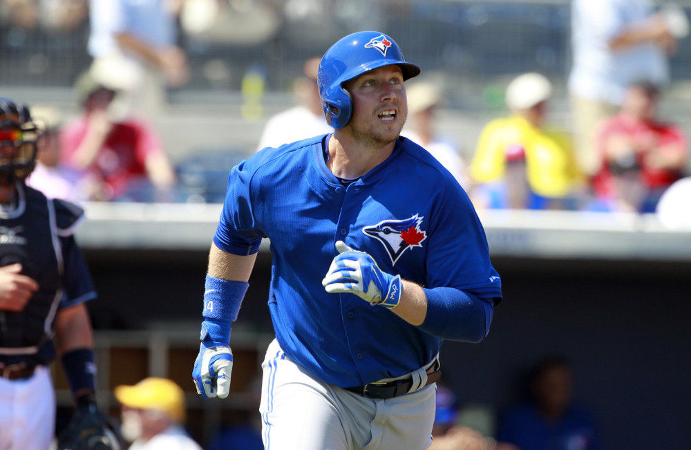 First baseman Justin Smoak will once again hit in the middle of the order for the Toronto Blue Jays.