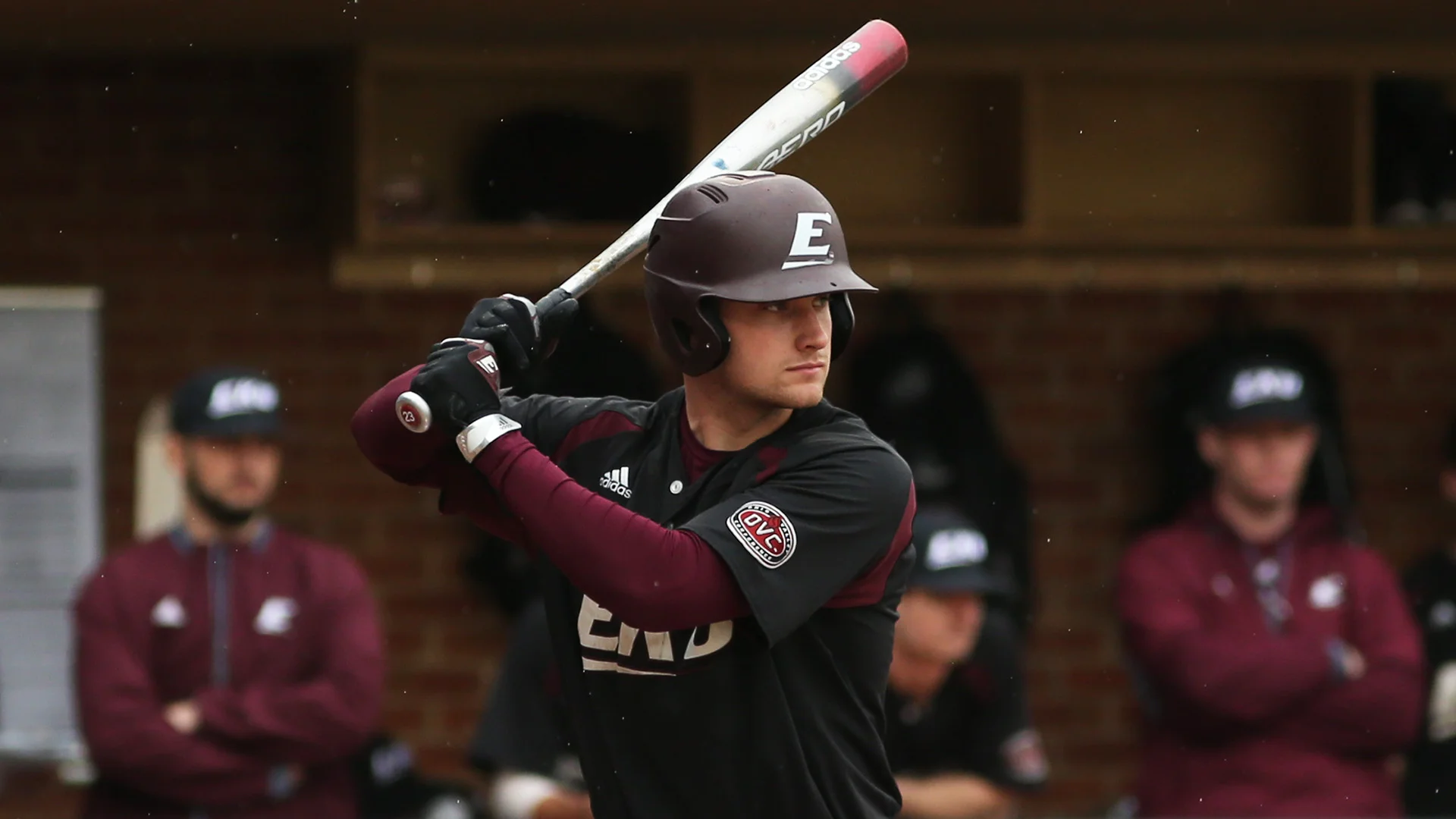 Ontario Blue Jays alum Nick Howie (Oakville, Ont.) had five hits for Eastern Kentucky in the past week. Photo: Eastern Kentucky University Athletics