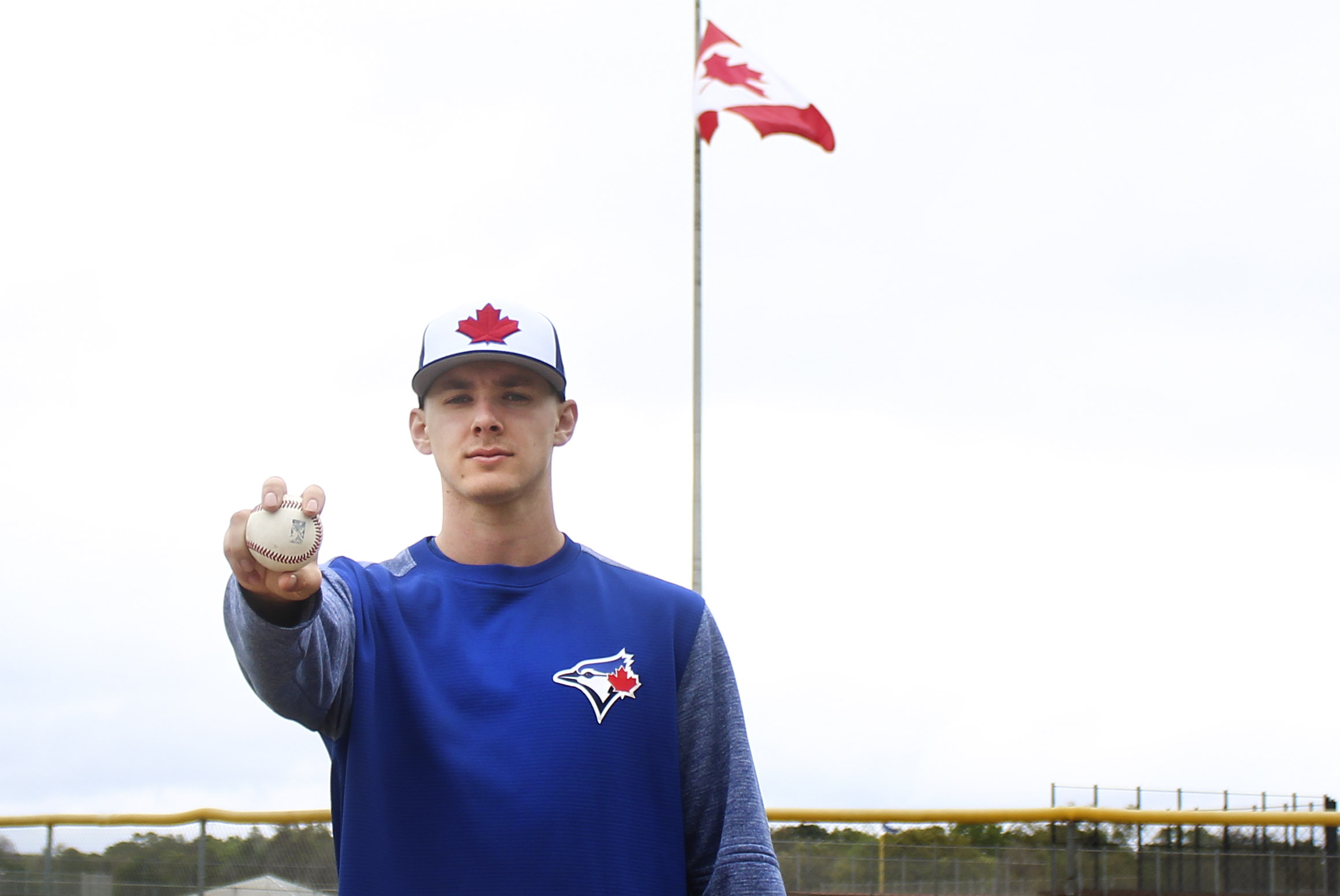 Canadian McAffer enjoyed "home field advantage" in Jays' system
