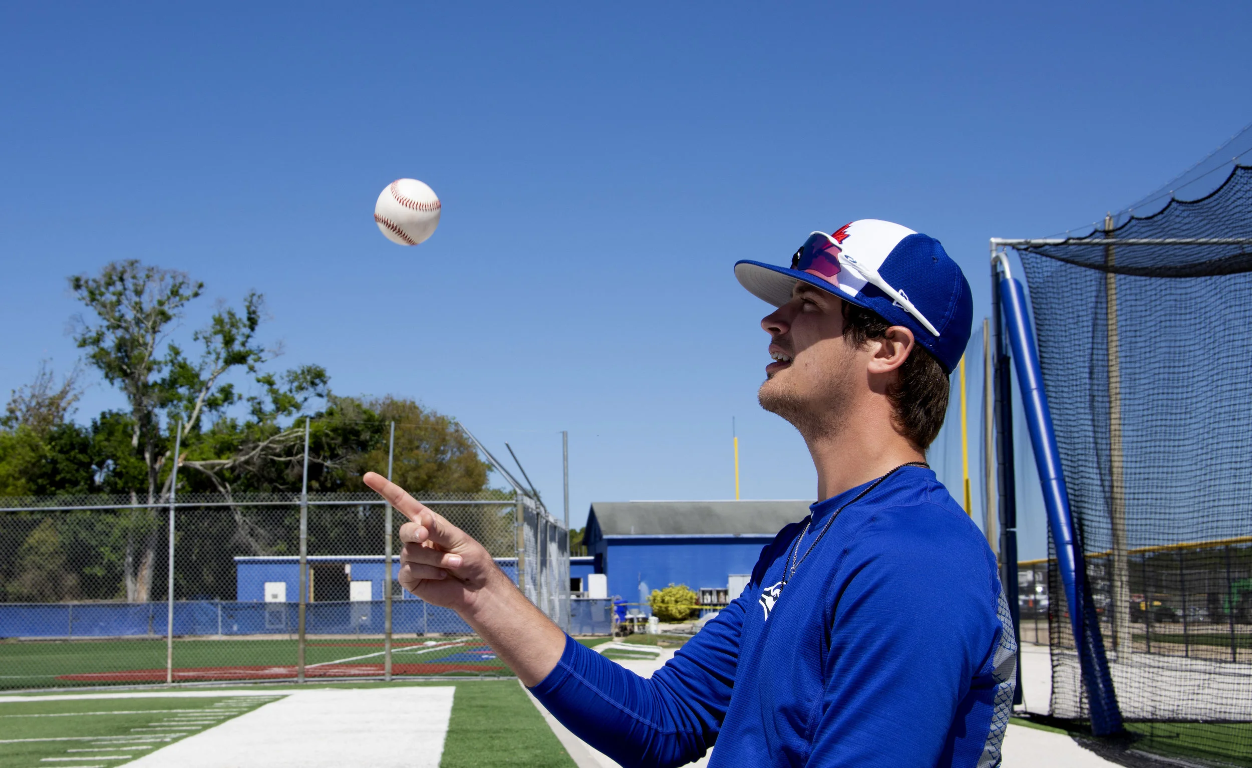 Watson "doing it for dad" in Jays' system