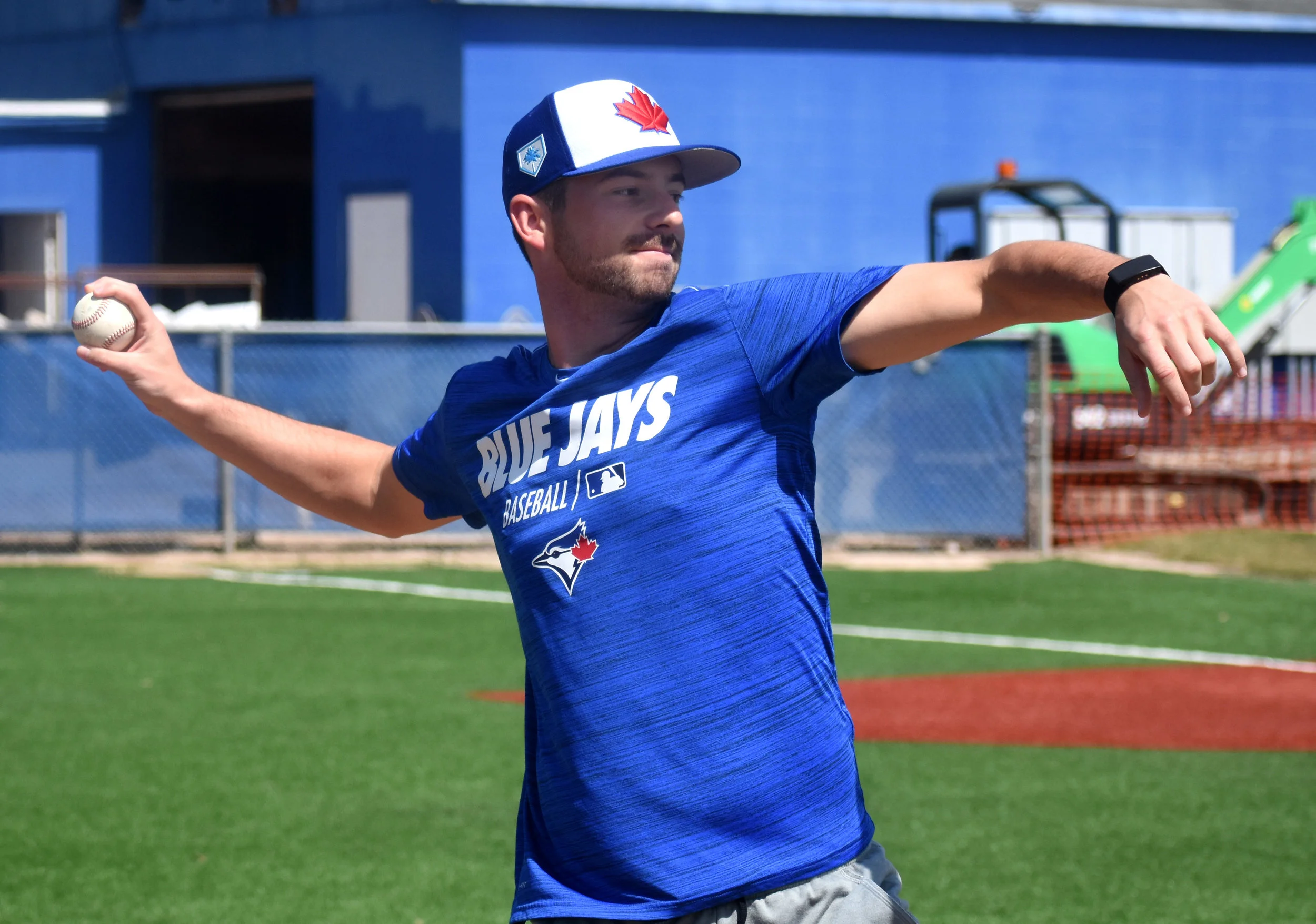 Hiatt excited to be in first camp with Jays