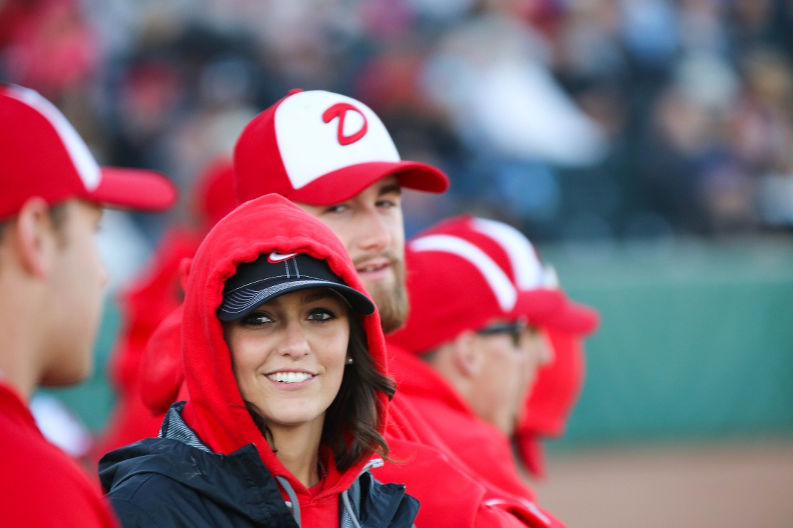 Okotoks Dawgs trainer Savannah Blakley has been with the club for eight years and she was there Feb. 2 to save a life. Photo: Amanda Fewer.
