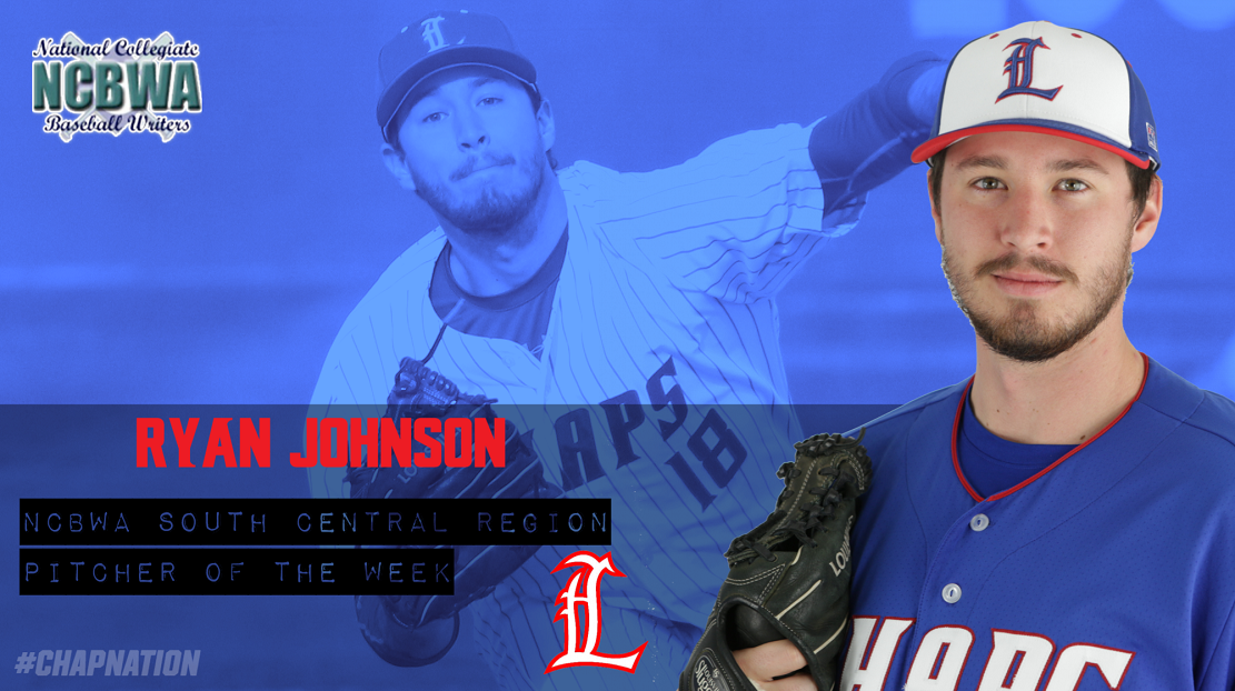 St.James A's LHP Ryan Johnson (Winnipeg, Man.) lowered his Lubbock Christian ERA to 1.31.