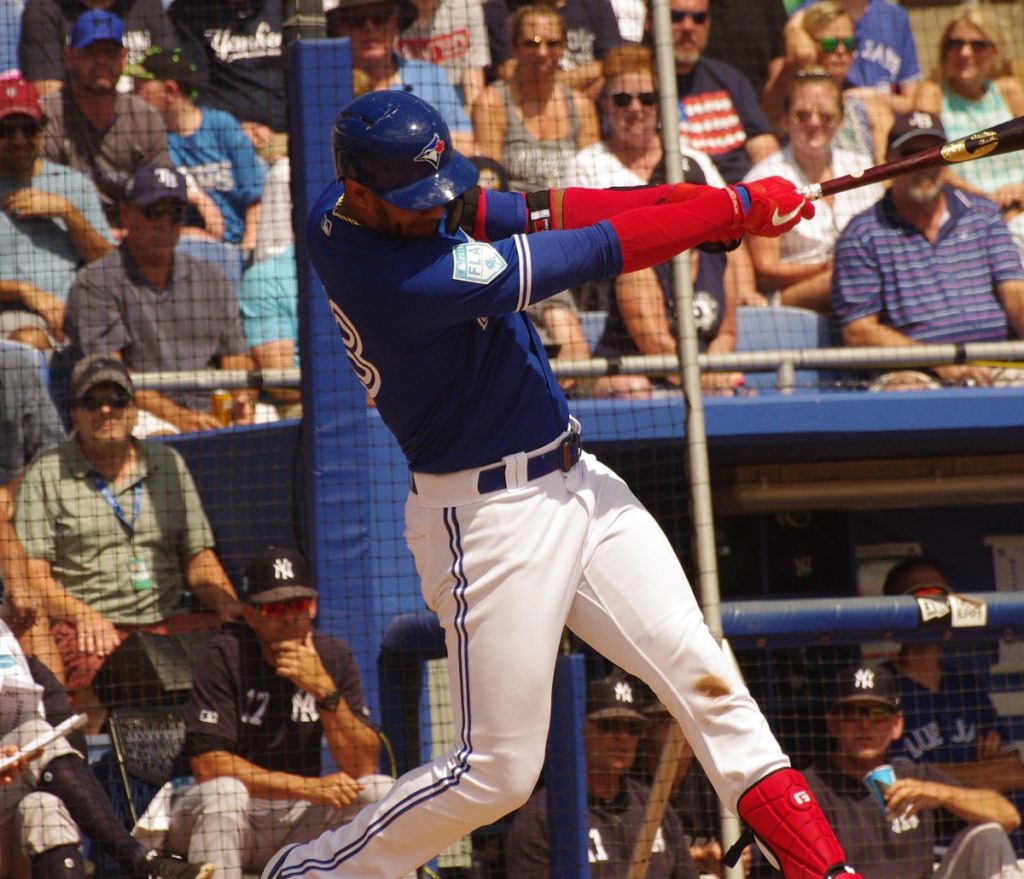 Lourdes Gurriel Jr. was one of four Toronto Blue Jays to go deep in the club’s 13-6 loss to the Philadelphia