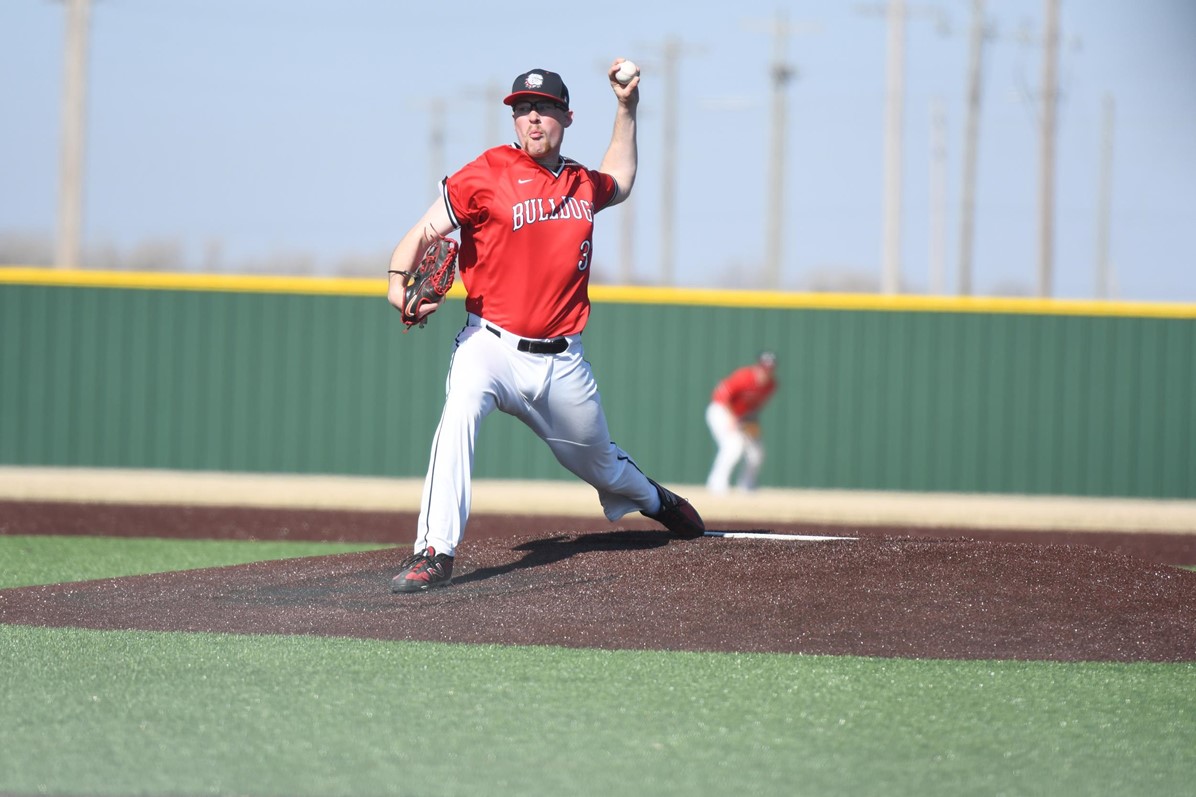 Abbotsford Cardinals alum Jarrod Manick (Aldergrove, B.C.) had two saves for the Macpherson Bulldogs this past week. Photo: Macpherson Athletics