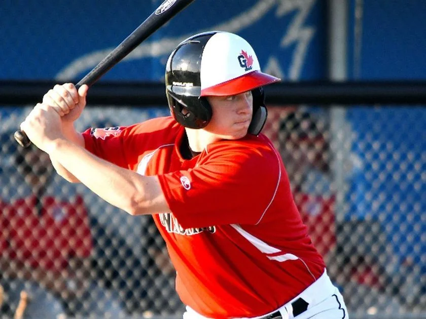 Great Lake Canadians grad Spencer Marcus (Chatham, Ont.) went 7-for-20 (.350 batting average) for Dodge City College. Photo: Alexis Brudnicki.