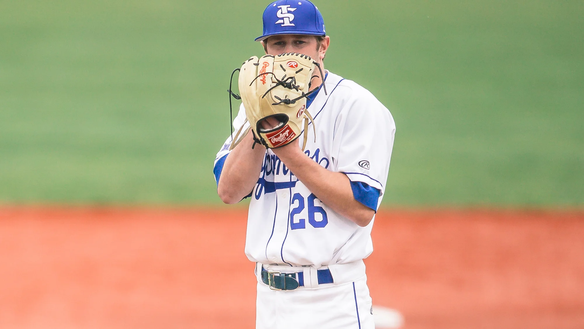 Great Lake Canadians and Junior National Team grad Tyler Whitbread (Camlachie, Ont.) didn’t allow an earned run in seven innings for the Indiana State Sycamores. Photo: Indiana State Athletics