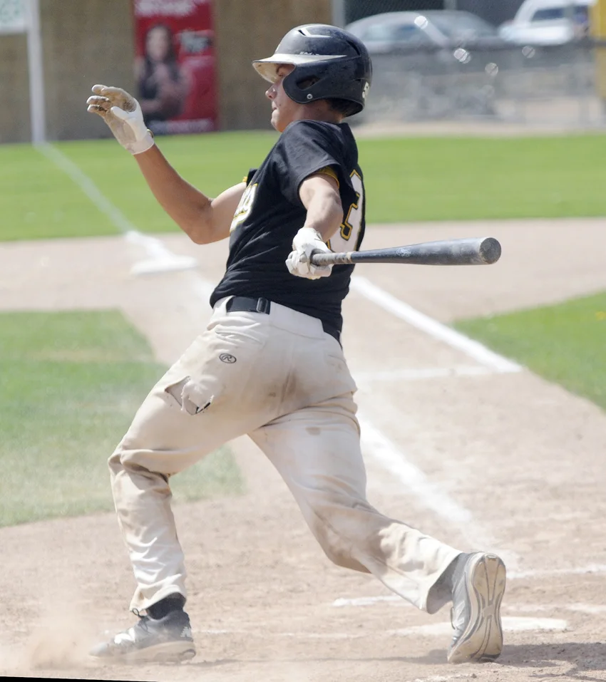 Okanagan A’s alum Marcus Strother (Kelowna, B.C.) had 10 hits and batted .625 in four games for Southeastern Illinois. Photo: Lorne White/Kelowna Now