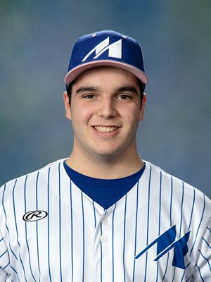 North Delta Blue Jays grad Payton DeLuca went 4-for-9 (.444) for the Mayville State Comets. Photo: MSU Comets