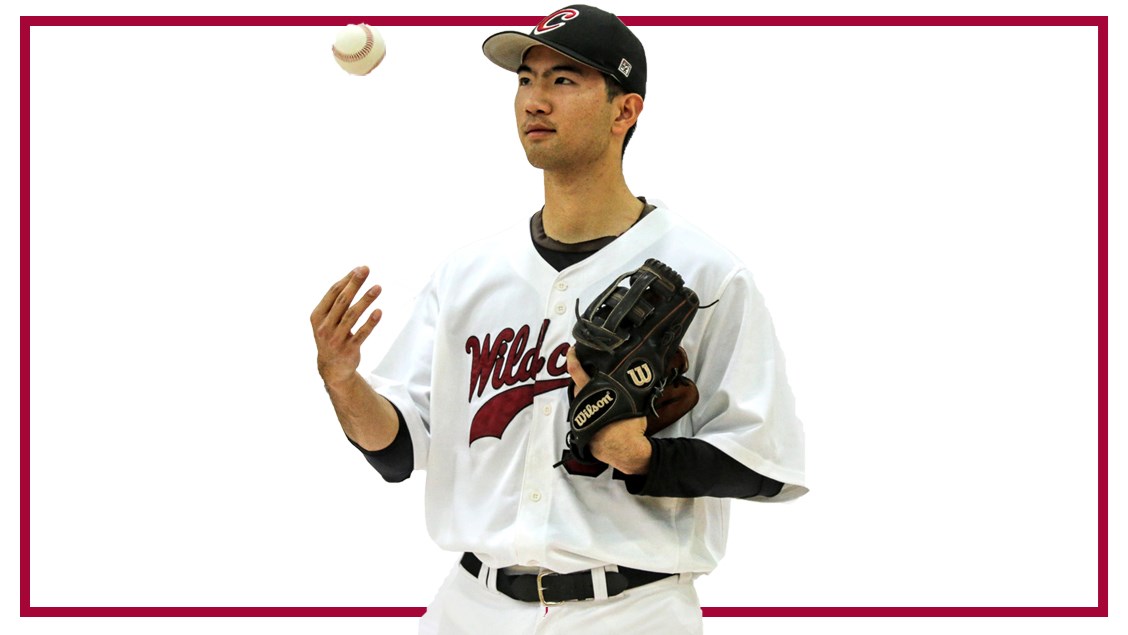 Langley Blaze grad Yi-an Pan (Langley, B.C.) had five hits - including a home run - and five RBIs in four games for the Central Washington Wildcats. Photo: Central Washington Athletics