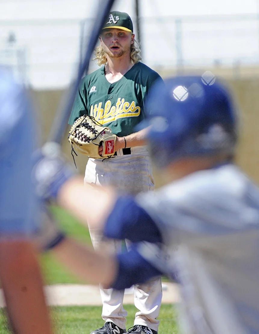 Okanagan Athletics RHP Keaton Mandryk (Kelowna, BC) allows just one earn run and struck out nine in six innings in his start for Southeastern Illinois.