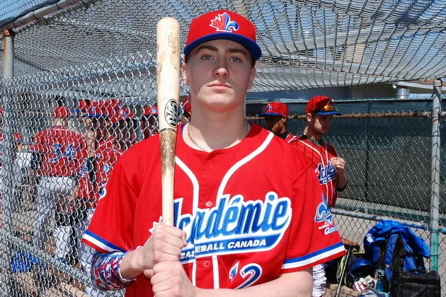 ABC grad Edouard Savoie (Saint Eustache, Que.) had four hits and four runs in three games for Northeastern Oklahoma A&M. Photo: ABC