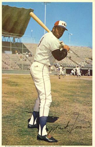 Mack Jones was the offensive star of the Montreal Expos’ first-ever home game played 50 years ago today.