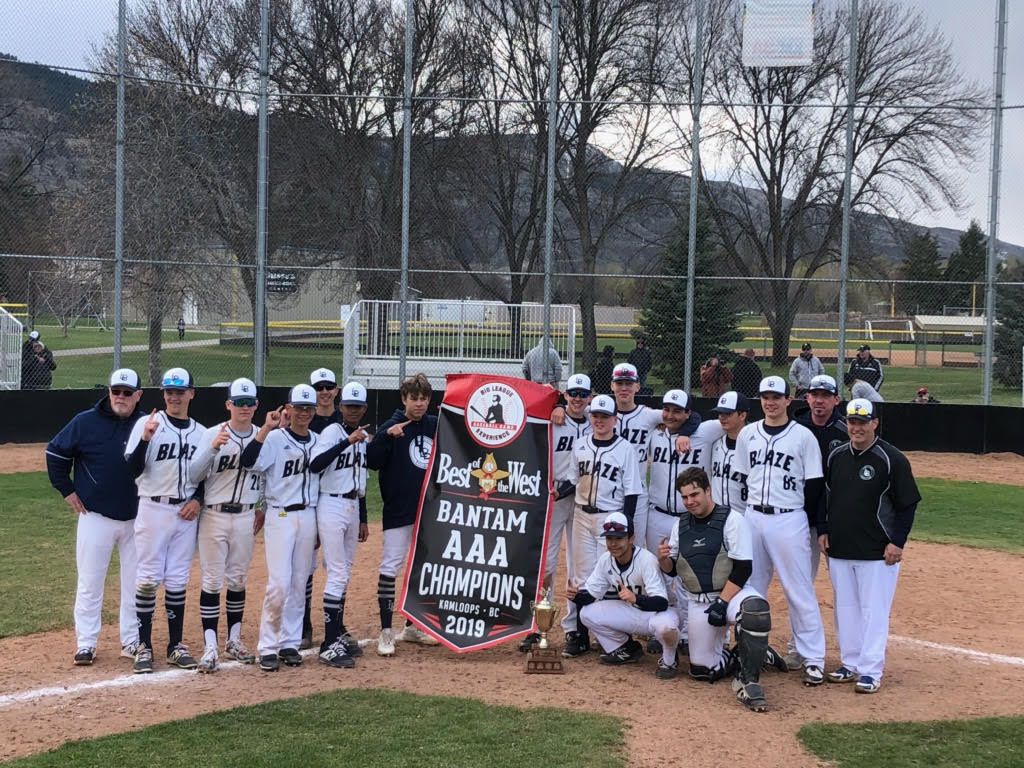 The Langley Blaze also won the bantam division of the Best of the West.
