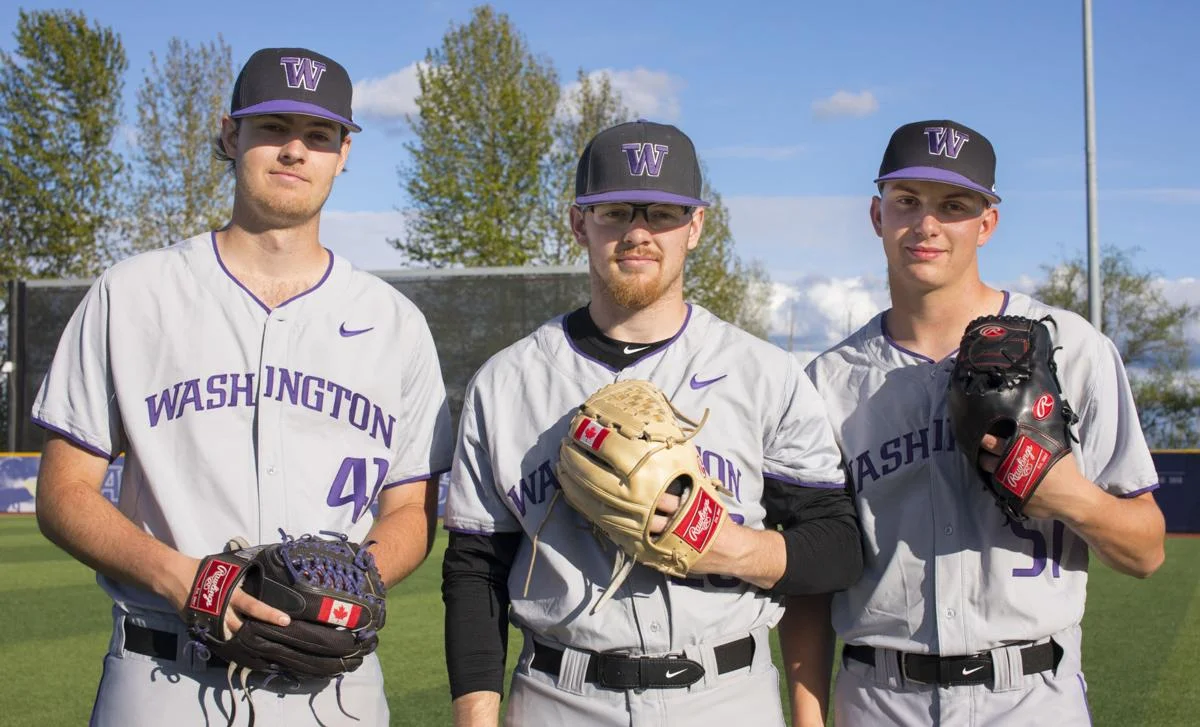 Pitching trio from BC team together on Huskies' staff