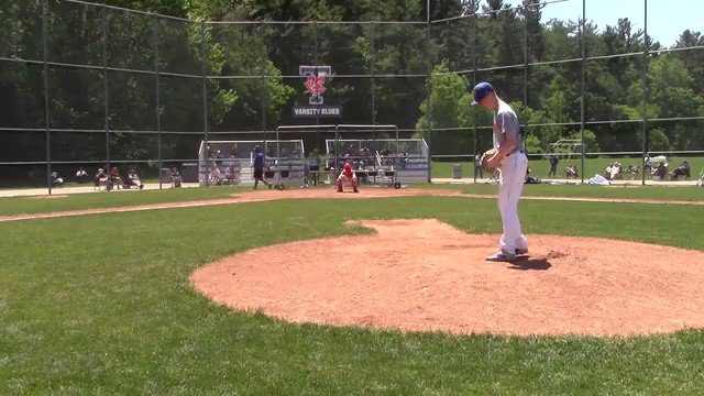 Toronto Mets alum Adam Parker (Toronto, Ont.) hurled seven scoreless innings to record a win for Jefferson College. Photo: YouTube